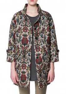 Manteau tapisserie Zara